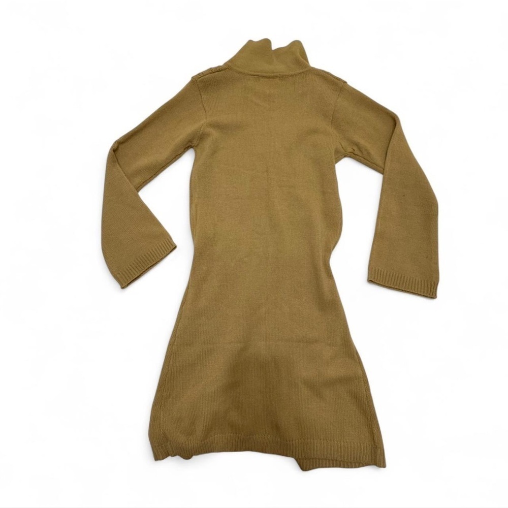 DeRotchild Tan Sweater Coat Vintage - Picture 3 of 4